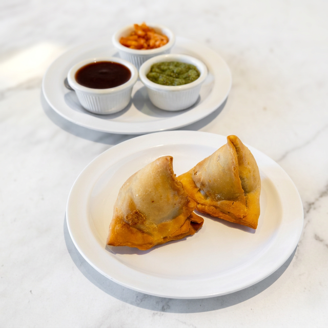 Vegetable Samosa.